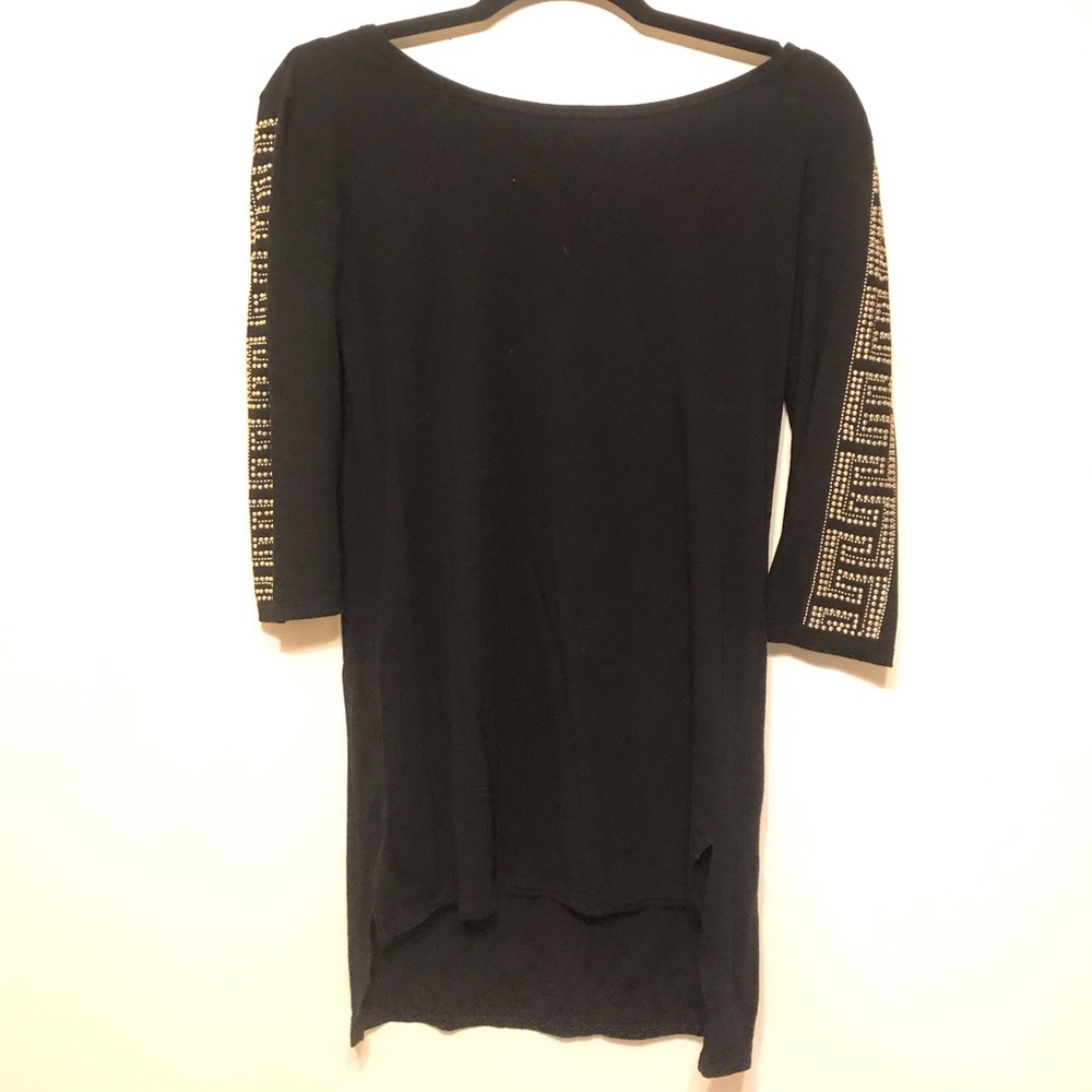 Tunic with Sleeve Embellishments